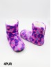 Heart Patterned Women's Light Weight Slipper Socks